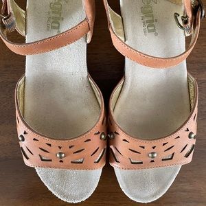 Alegria Leather Sandals Size 8
